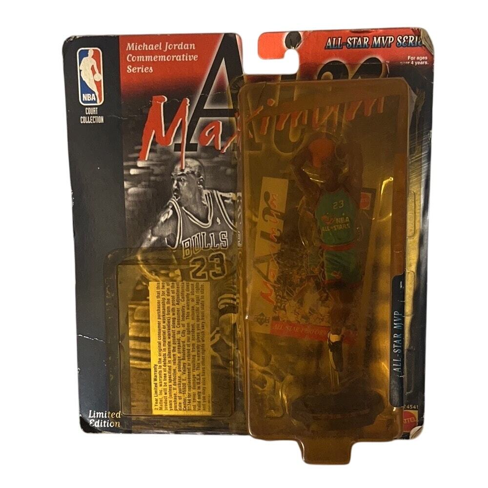1998 Michael Jordan Maximum Air All-Star MVP Figure Sealed Upper Deck Mattel